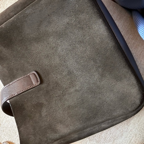 Coach Espresso Suede Crossbody Bag - Picture 5 of 14